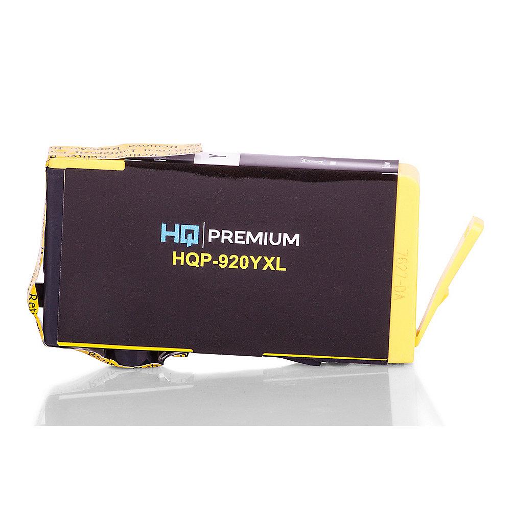 HQ-Premium Tintenpatrone ersetzt HP 920XL Gelb, HQ-Premium, Tintenpatrone, ersetzt, HP, 920XL, Gelb