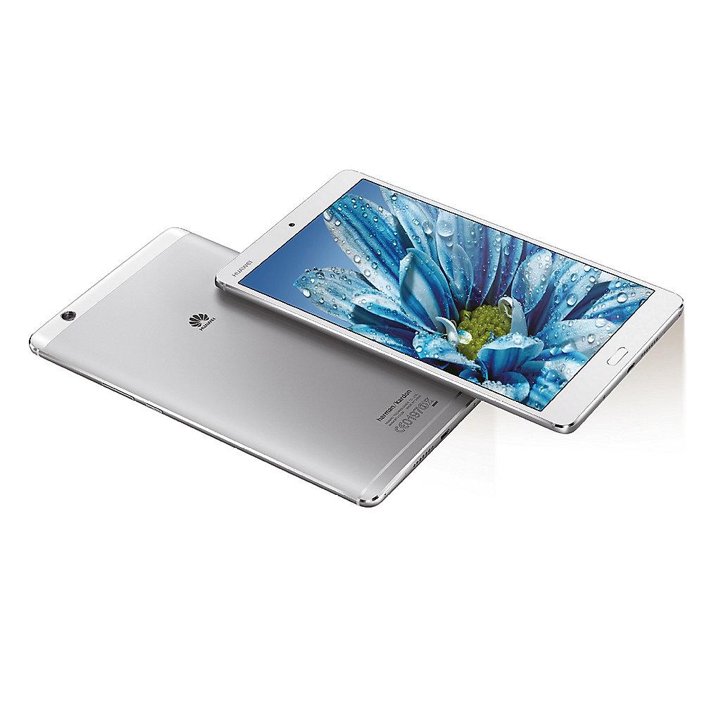 HUAWEI MediaPad M3 Tablet WiFi 32 GB Android 6.0 silber, *HUAWEI, MediaPad, M3, Tablet, WiFi, 32, GB, Android, 6.0, silber