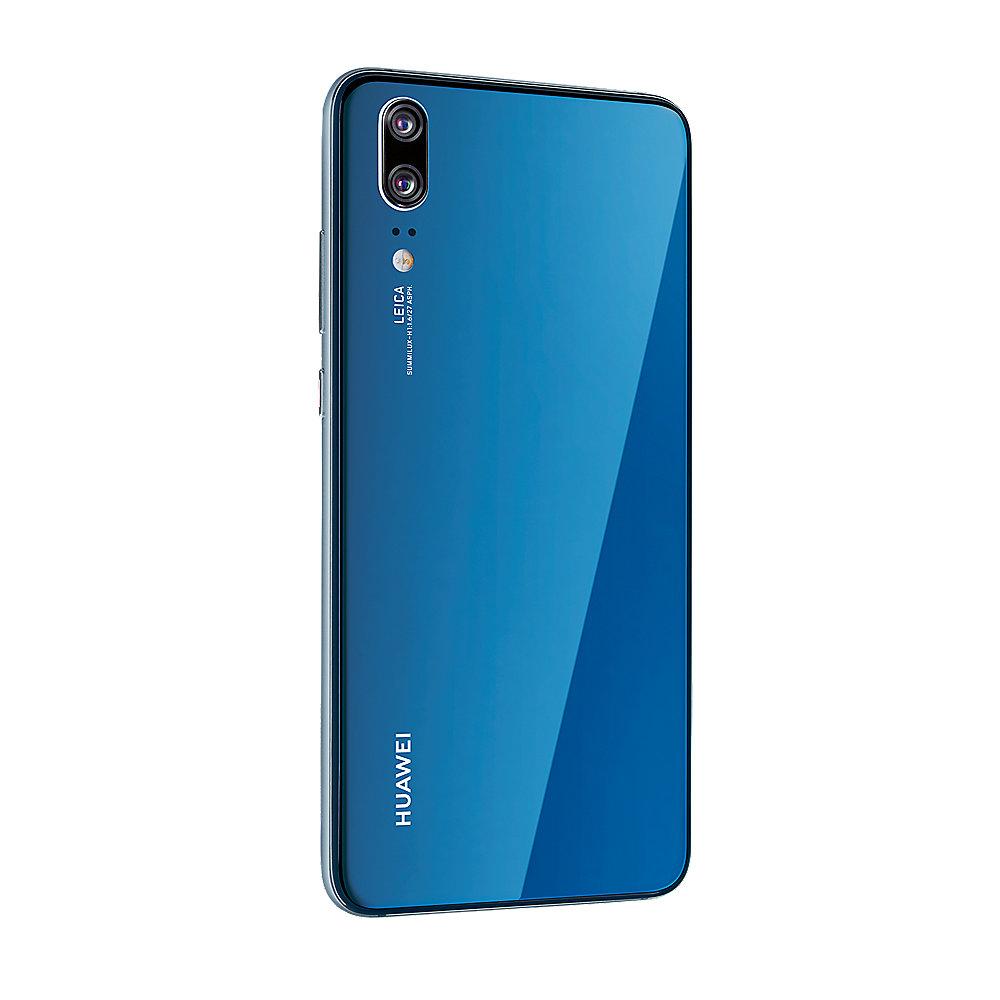 HUAWEI P20 blue Dual-SIM Android 8.0 Smartphone mit Leica Dual-Kamera, HUAWEI, P20, blue, Dual-SIM, Android, 8.0, Smartphone, Leica, Dual-Kamera