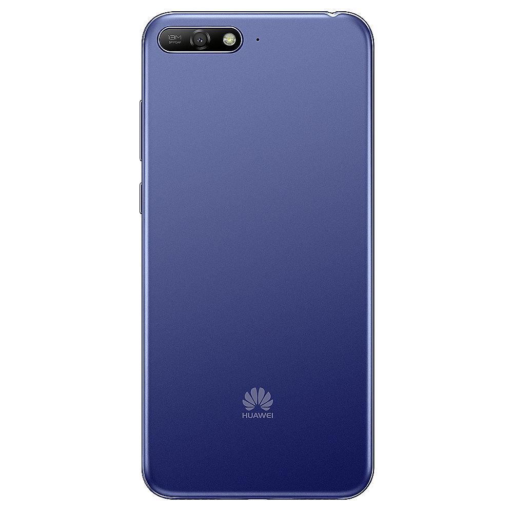 HUAWEI Y6 2018 Dual-SIM blue Android 8.0 Smartphone, HUAWEI, Y6, 2018, Dual-SIM, blue, Android, 8.0, Smartphone