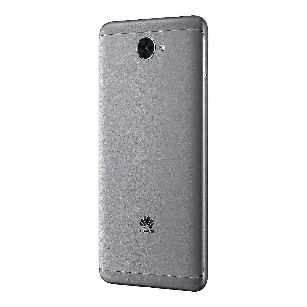 HUAWEI Y7 Dual-SIM grey Android 7.0 Smartphone, HUAWEI, Y7, Dual-SIM, grey, Android, 7.0, Smartphone