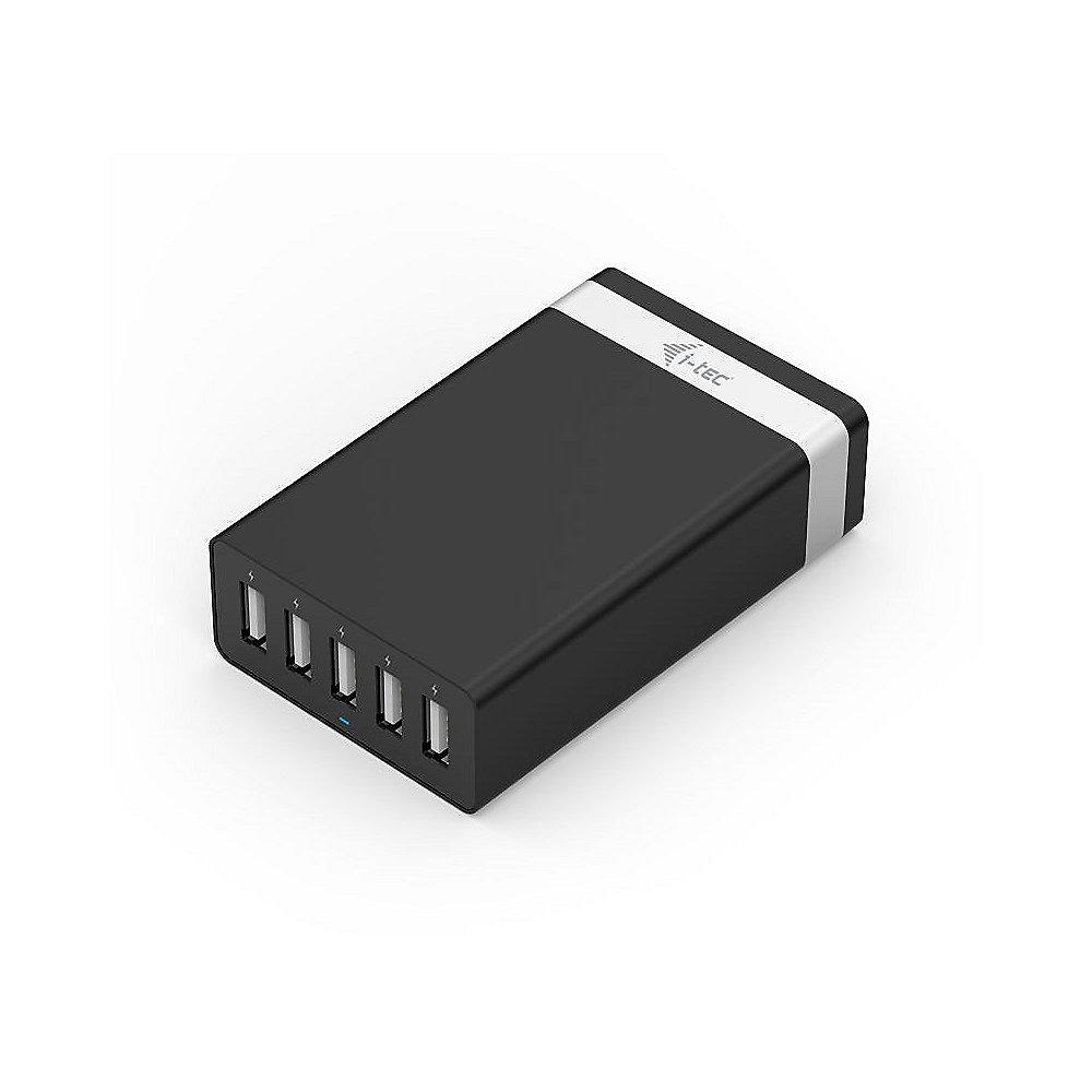 i-tec USB Smart Charger 5-Port 40W/ 8A Familienladegerät, i-tec, USB, Smart, Charger, 5-Port, 40W/, 8A, Familienladegerät