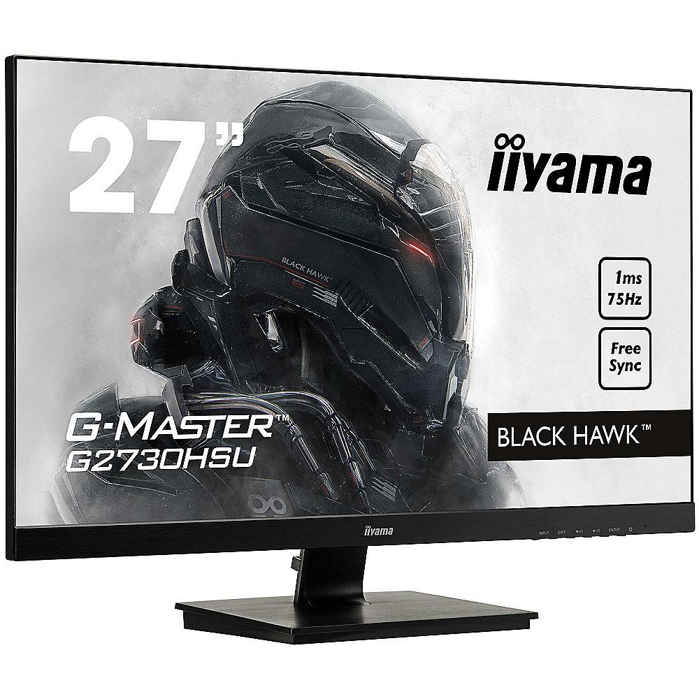 Iiyama G2730HSU-B1 FullHD 16:9 1ms HDMI/VGA/DP/USB LS, Iiyama, G2730HSU-B1, FullHD, 16:9, 1ms, HDMI/VGA/DP/USB, LS