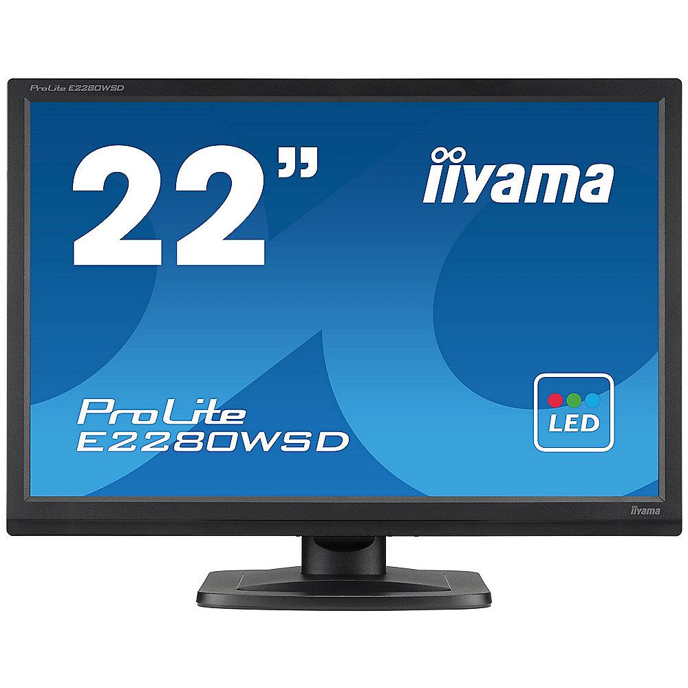 iiyama ProLite E2280WSD-B1 55,9cm/ 22