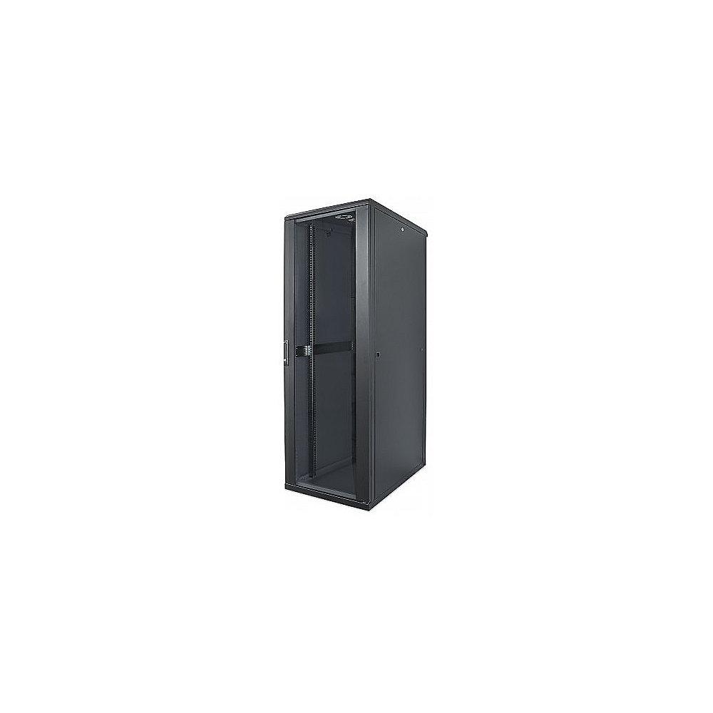 Intellinet 19" Netzwerkschrank 1284 (H) x 600 (B) x 600 (T) mm 26HE FP schwarz