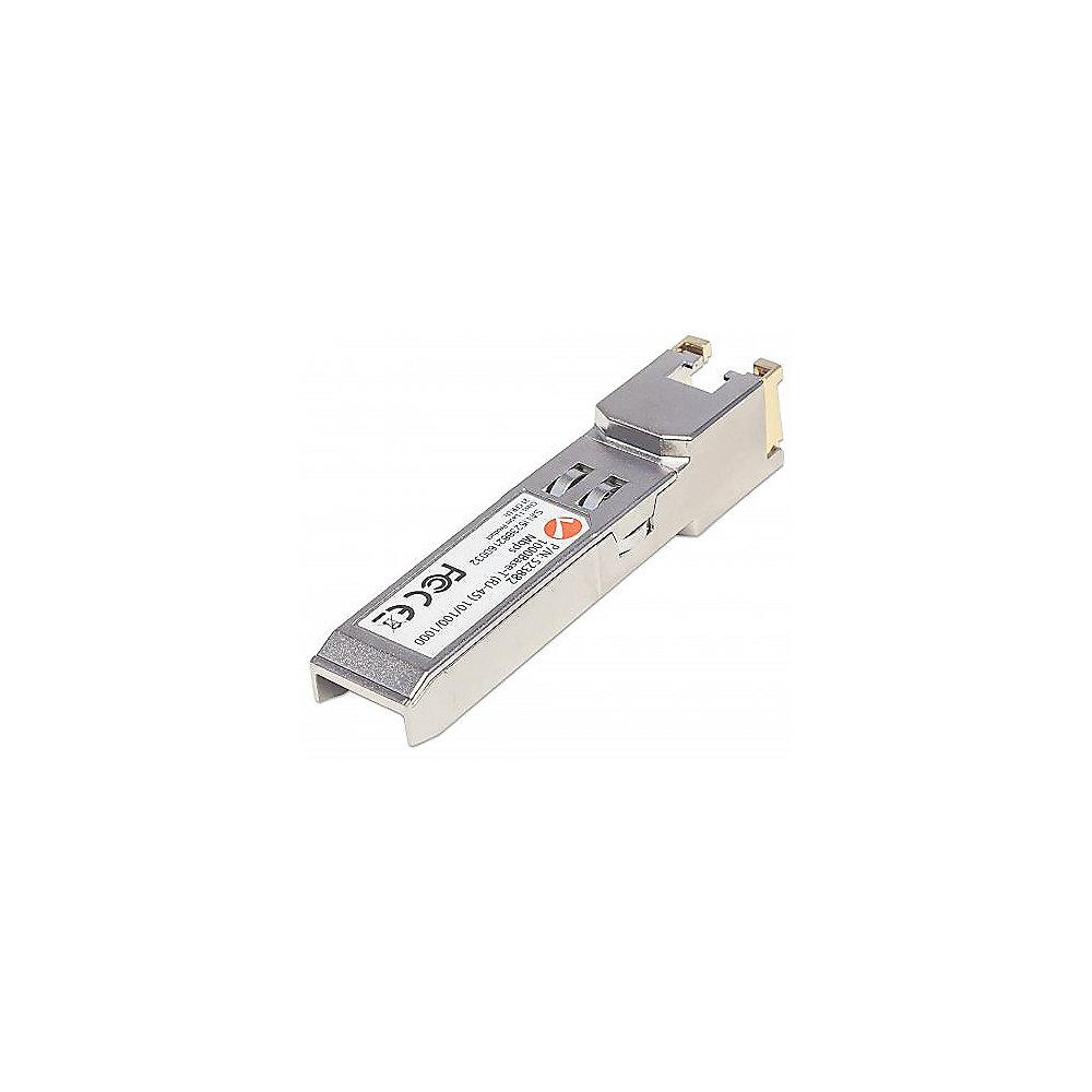 Intellinet Gigabit SFP Mini-GBIC Transceiver für RJ45-Kabel Singlemode 100m