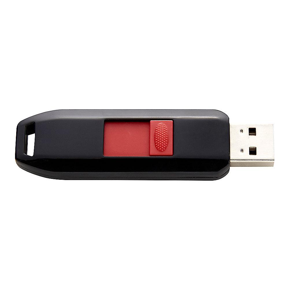 Intenso 8GB Business Line USB 2.0 Stick schwarz/rot, Intenso, 8GB, Business, Line, USB, 2.0, Stick, schwarz/rot