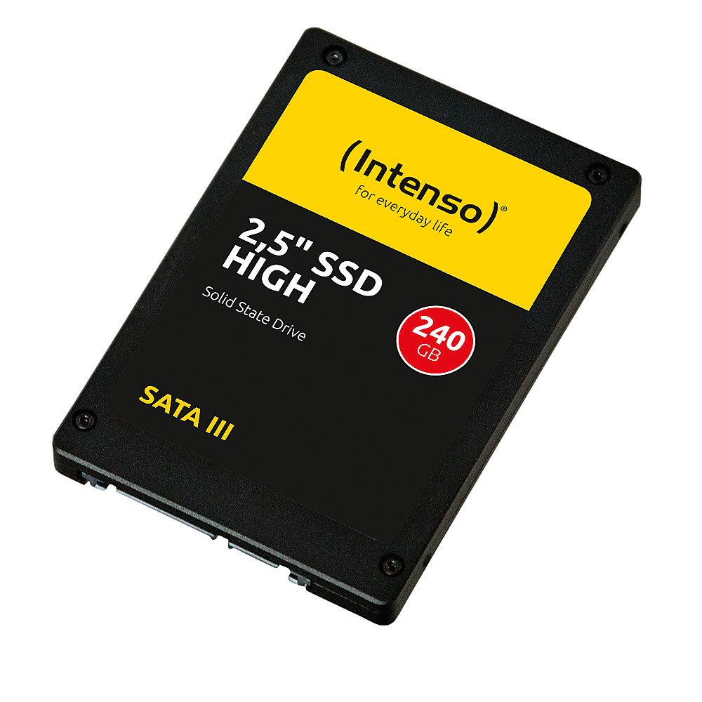 Intenso High Performance SSD SATA III 240GB 2.5 Zoll TLC SATA600 3813440, Intenso, High, Performance, SSD, SATA, III, 240GB, 2.5, Zoll, TLC, SATA600, 3813440