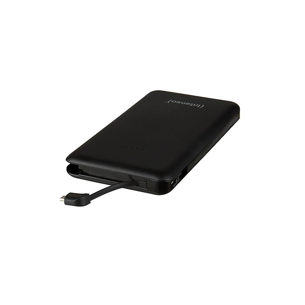 Intenso mobiles Ladegerät Powerbank Slim 10.000 mAh schwarz