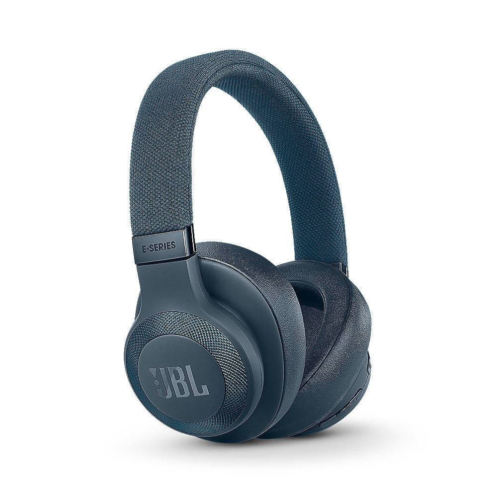 JBL E65 Bluetooth Noise Cancelling Kopfhörer blau