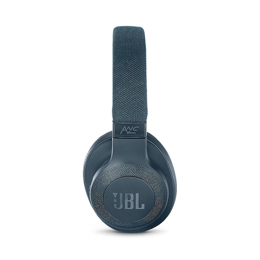 JBL E65 Bluetooth Noise Cancelling Kopfhörer blau, JBL, E65, Bluetooth, Noise, Cancelling, Kopfhörer, blau