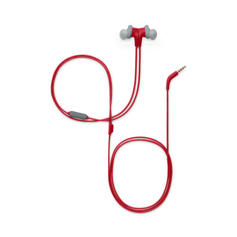 JBL ENDURANCE RUN Sport-In Ear-Kopfhörer Mikrofon rot