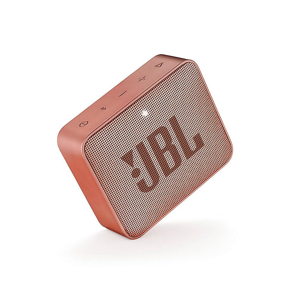 JBL GO2 Zimt Ultraportabler Bluetooth Lautsprecher wasserdicht