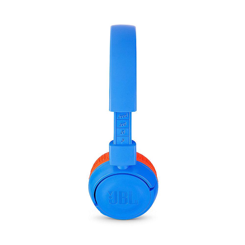 JBL JR300BT - On Ear-Bluetooth Kopfhörer für Kinder blau/orange
