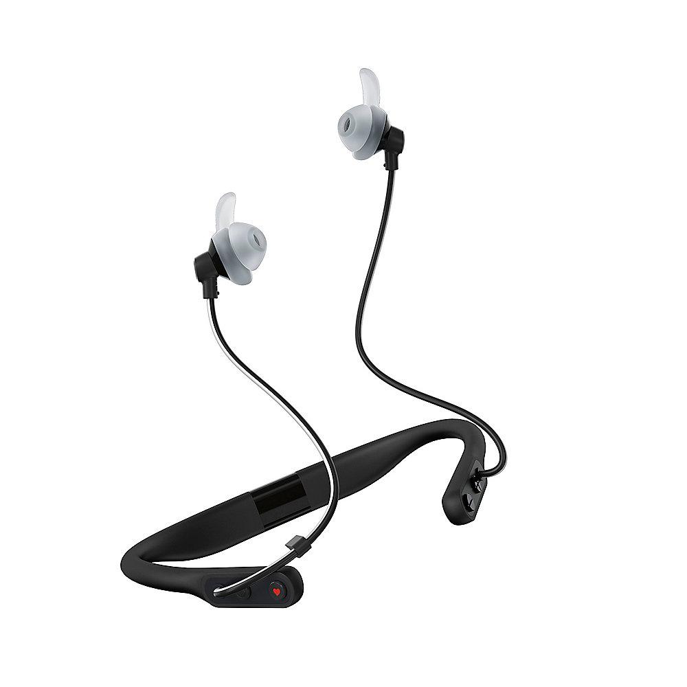 JBL Reflect fit Bluetooth - In Ear-Sport-Kopfhörer Herzfrequenzmessung schwarz