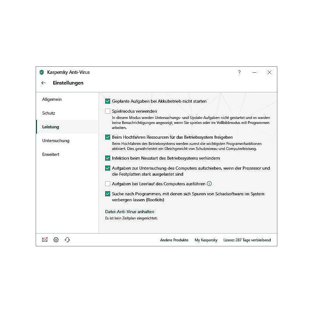 Kaspersky Anti-Virus 2019 1PC 1Jahr Minibox / Produkt Key, Kaspersky, Anti-Virus, 2019, 1PC, 1Jahr, Minibox, /, Produkt, Key