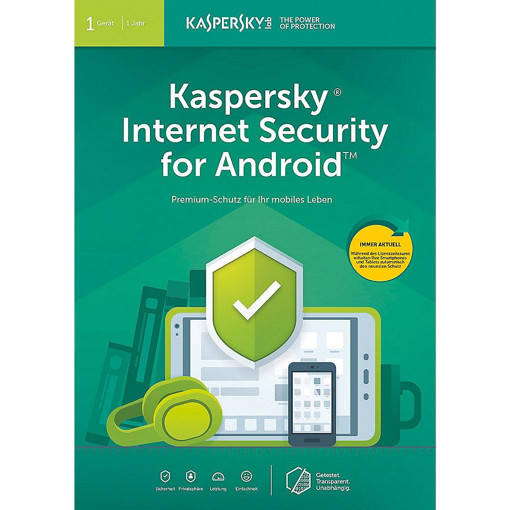 Kaspersky Internet Security 2019 für Android 1Gerät 1Jahr Minibox