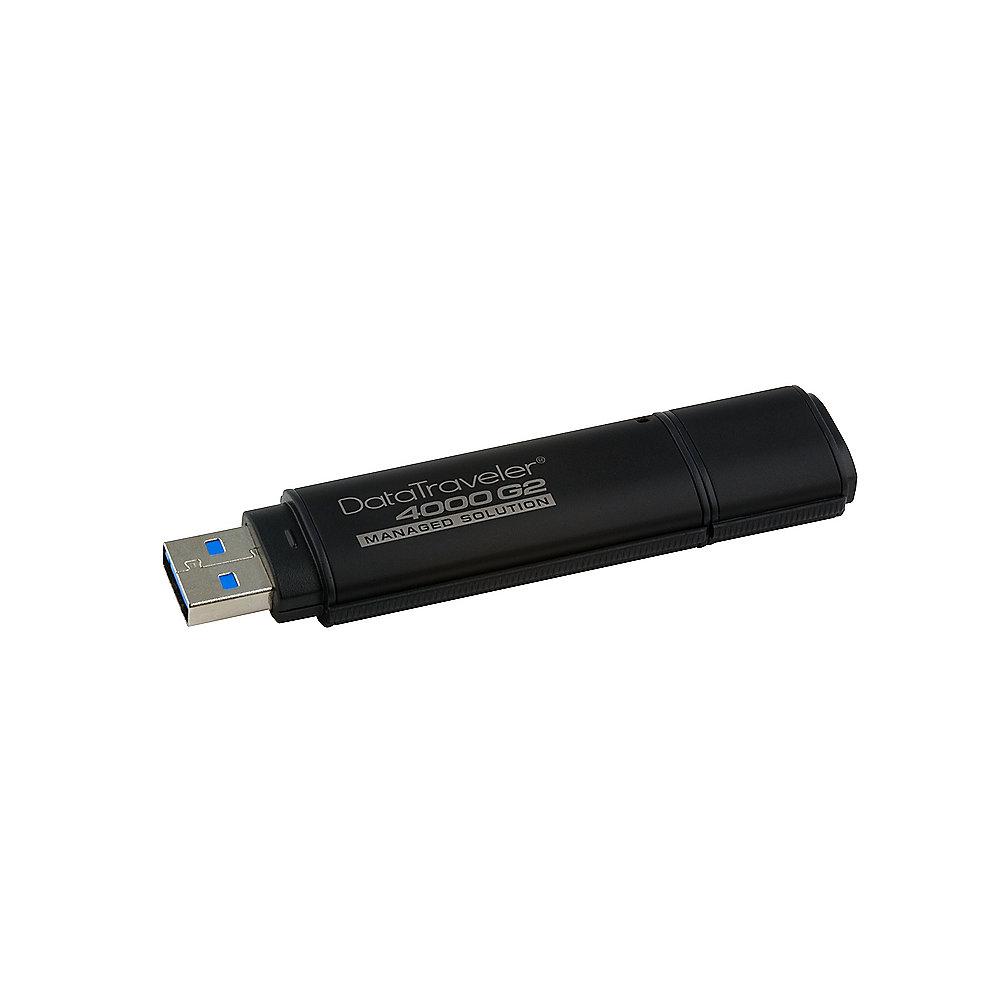 Kingston 4GB DataTraveler 4000G2 Data Secure Stick mit Management USB3.0, Kingston, 4GB, DataTraveler, 4000G2, Data, Secure, Stick, Management, USB3.0