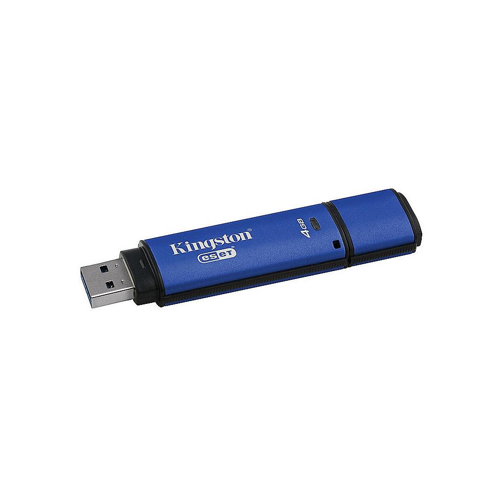 Kingston 4GB DataTraveler Vault Privacy 3.0 mit Anti-Virus Data Secure Stick