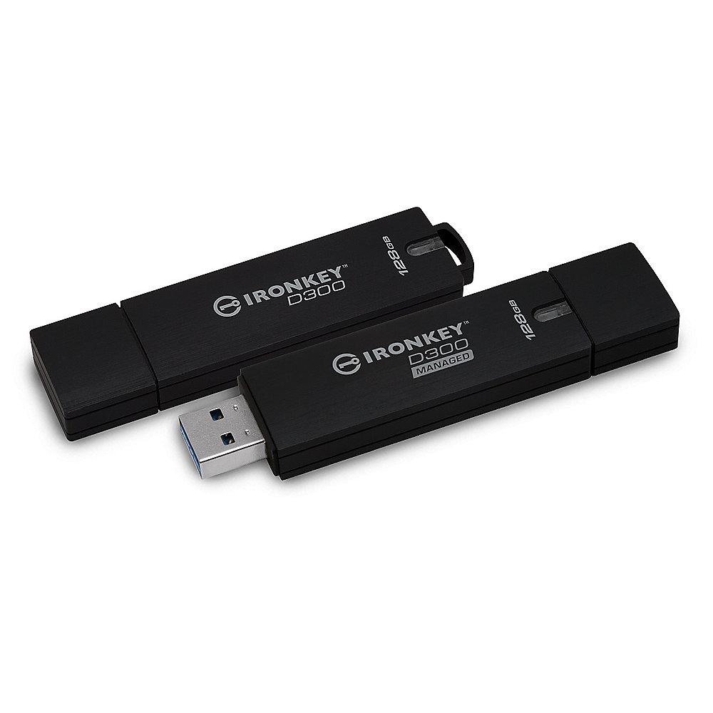 Kingston 4GB IronKey D300 USB3.0 - Stick wasserdicht Metallgehäuse 256Bit AES