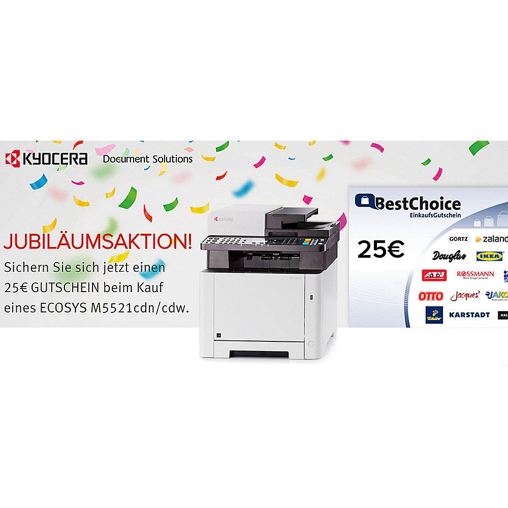 Kyocera ECOSYS M5521cdw/KL3 Drucker Scanner Kopierer Fax 3 Jahre Garantie