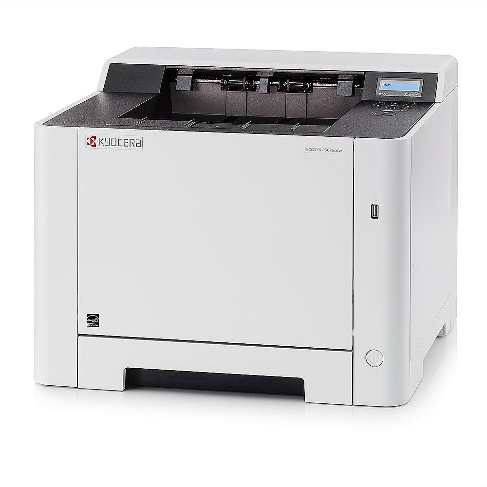 Kyocera ECOSYS P5026cdw Farblaserdrucker LAN WLAN, Kyocera, ECOSYS, P5026cdw, Farblaserdrucker, LAN, WLAN