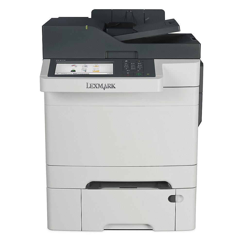 Lexmark CX510dthe Farblaserdrucker Scanner Kopierer Fax, Lexmark, CX510dthe, Farblaserdrucker, Scanner, Kopierer, Fax