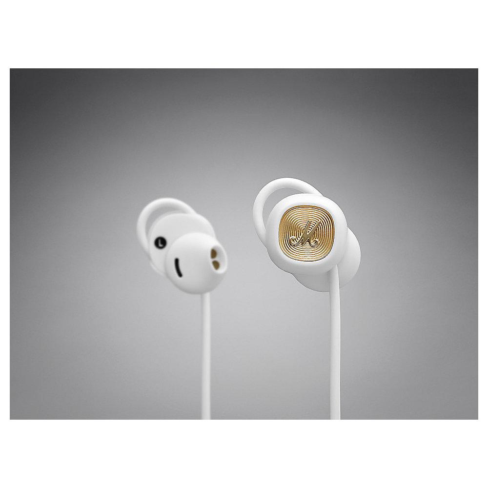 Marshall Minor II Bluetooth weiß In-Ear-Kopfhörer, Marshall, Minor, II, Bluetooth, weiß, In-Ear-Kopfhörer