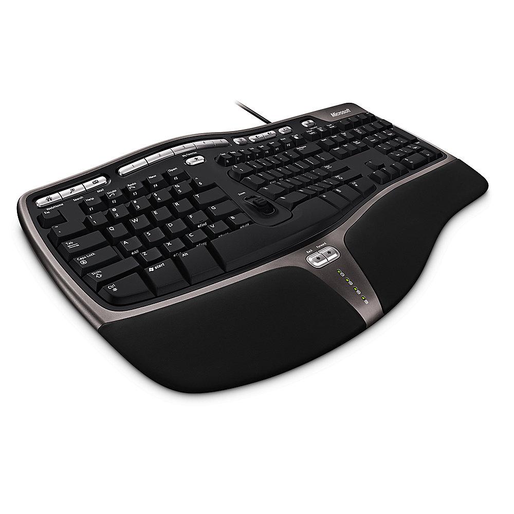 Microsoft Natural Ergonomic Keyboard 4000 USB B2M-00001, Microsoft, Natural, Ergonomic, Keyboard, 4000, USB, B2M-00001