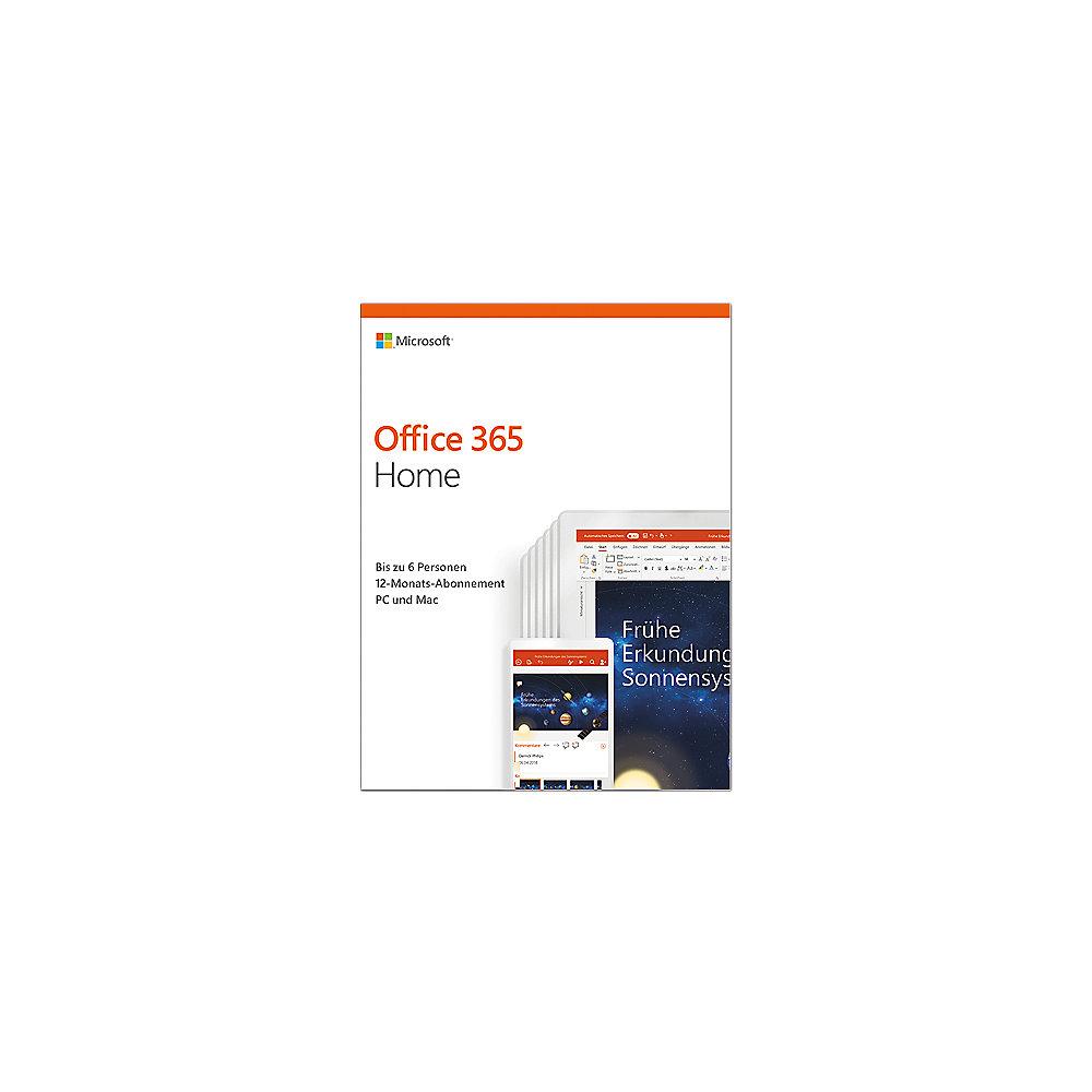 Microsoft Office 365 Home P4 (6 Benutzer/ 18 Devices/ 1 Jahr) EN Mac/Win, Microsoft, Office, 365, Home, P4, 6, Benutzer/, 18, Devices/, 1, Jahr, EN, Mac/Win