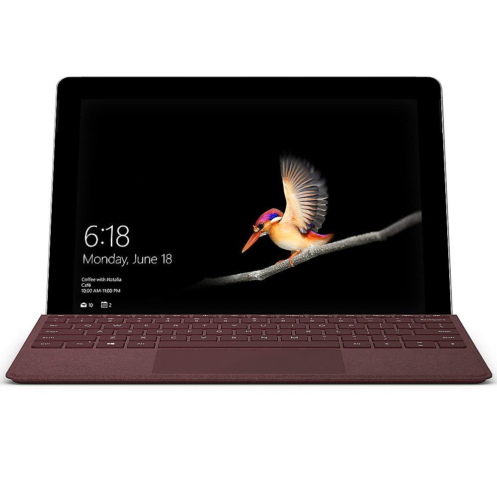 Microsoft Surface Go 10" 4415Y 4GB/64GB eMMC Win10 S MHN-00003   TC Bordeaux Rot