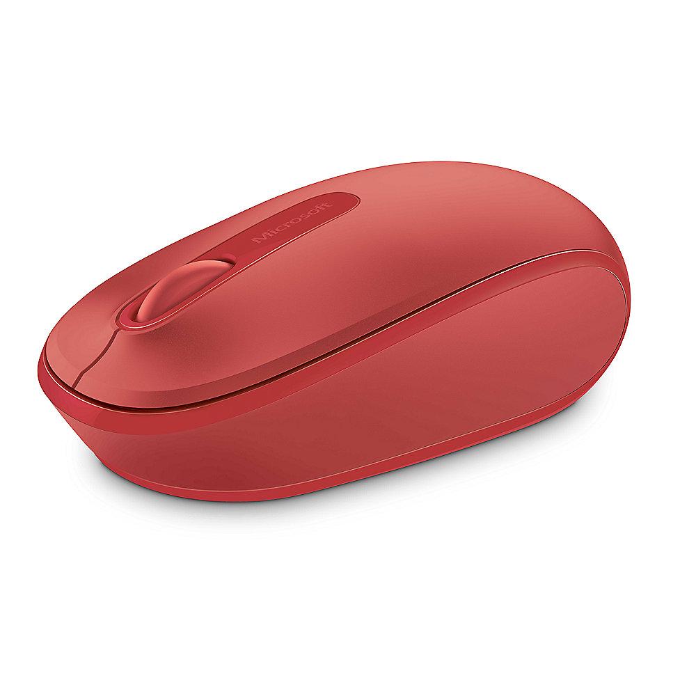 Microsoft Wireless Mobile Mouse 1850 feuerrot U7Z-00033, Microsoft, Wireless, Mobile, Mouse, 1850, feuerrot, U7Z-00033