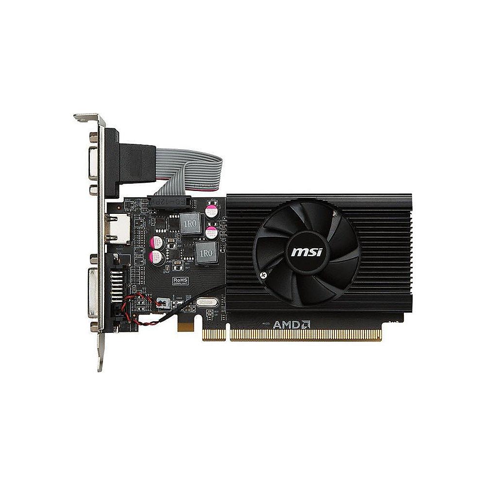 MSI AMD Radeon R7 240 2GB DDR3 DVI/HDMI/VGA Grafikkarte Low Profile, MSI, AMD, Radeon, R7, 240, 2GB, DDR3, DVI/HDMI/VGA, Grafikkarte, Low, Profile