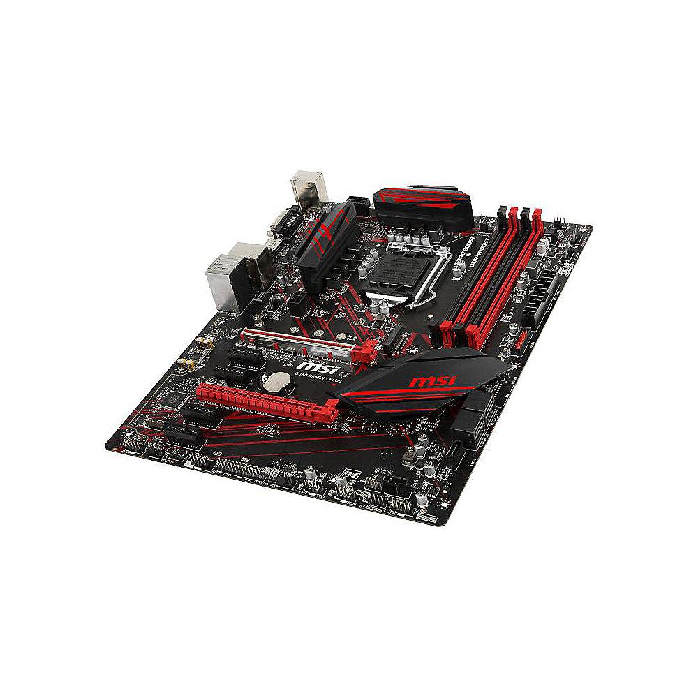 MSI B360 Gaming Plus ATX Mainboard Sockel 1151 (Coffee Lake), MSI, B360, Gaming, Plus, ATX, Mainboard, Sockel, 1151, Coffee, Lake,