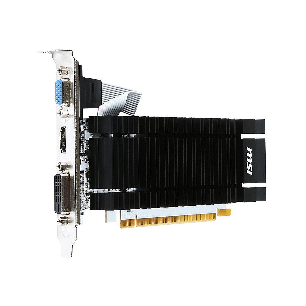 MSI GeForce GT 730 2GB DDR3 DVI/VGA/HDMI passiv, Low Profile, Grafikkarte, MSI, GeForce, GT, 730, 2GB, DDR3, DVI/VGA/HDMI, passiv, Low, Profile, Grafikkarte