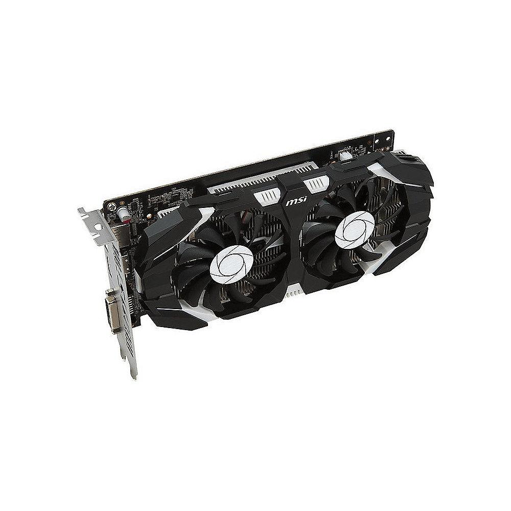 MSI GeForce GTX 1050Ti 4GT OC 4GB GDDR5 DVI/HDMI/DP Grafikkarte, MSI, GeForce, GTX, 1050Ti, 4GT, OC, 4GB, GDDR5, DVI/HDMI/DP, Grafikkarte