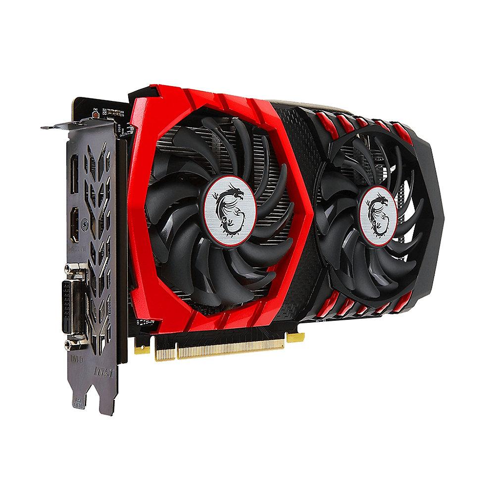 MSI GeForce GTX 1050Ti Gaming 4G TwinFrozr GDDR5 DVI/HDMI/DP Grafikkarte, MSI, GeForce, GTX, 1050Ti, Gaming, 4G, TwinFrozr, GDDR5, DVI/HDMI/DP, Grafikkarte