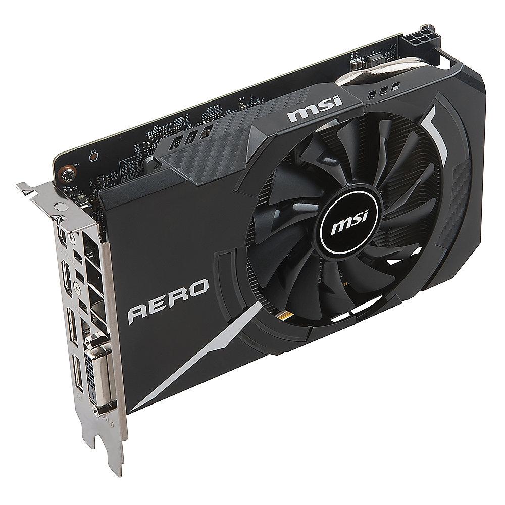 MSI GeForce GTX 1060 Aero ITX 3G OC 3GB GDDR5 Grafikkarte DVI/2xHDMI/2xDP, MSI, GeForce, GTX, 1060, Aero, ITX, 3G, OC, 3GB, GDDR5, Grafikkarte, DVI/2xHDMI/2xDP