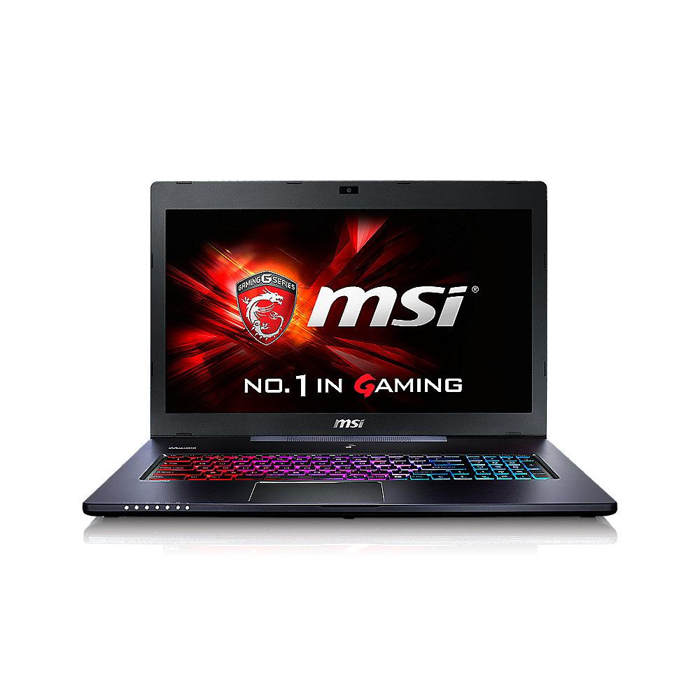 MSI GS70-6QE81 Gaming Notebook i7-6700HQ 8GB/1TB GTX970M Full-HD Windows 10
