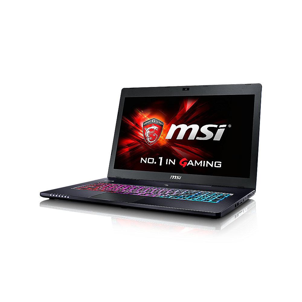 MSI GS70-6QE81 Gaming Notebook i7-6700HQ 8GB/1TB GTX970M Full-HD Windows 10