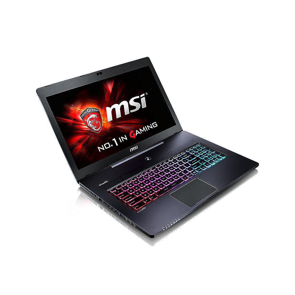 MSI GS70-6QE81 Gaming Notebook i7-6700HQ 8GB/1TB GTX970M Full-HD Windows 10, MSI, GS70-6QE81, Gaming, Notebook, i7-6700HQ, 8GB/1TB, GTX970M, Full-HD, Windows, 10