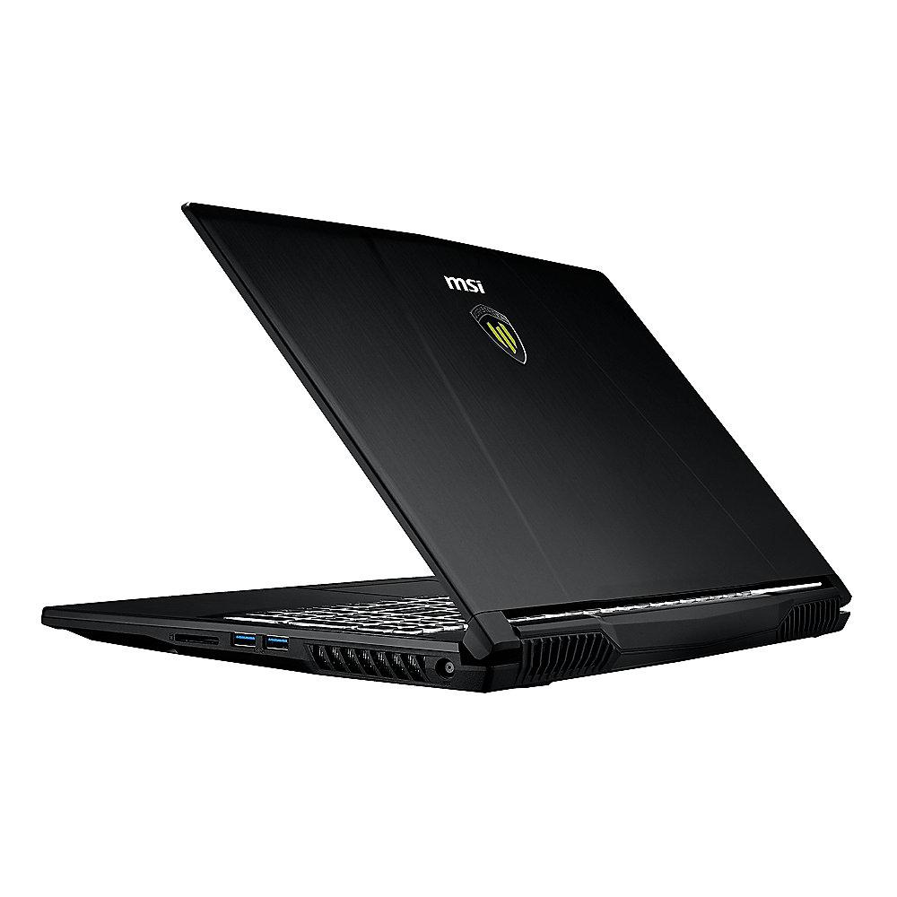 MSI WS63 8SJ-027 15,6" UHD i7-8750H 32GB/1TB 512GB SSD Quadro P2000 Win10 Pro