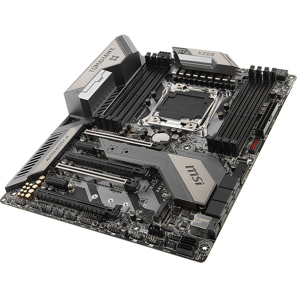 MSI X299 Tomahawk AC ATX Mainboard Sockel 2066 USB3.1(C)/M.2/WLAN/BT