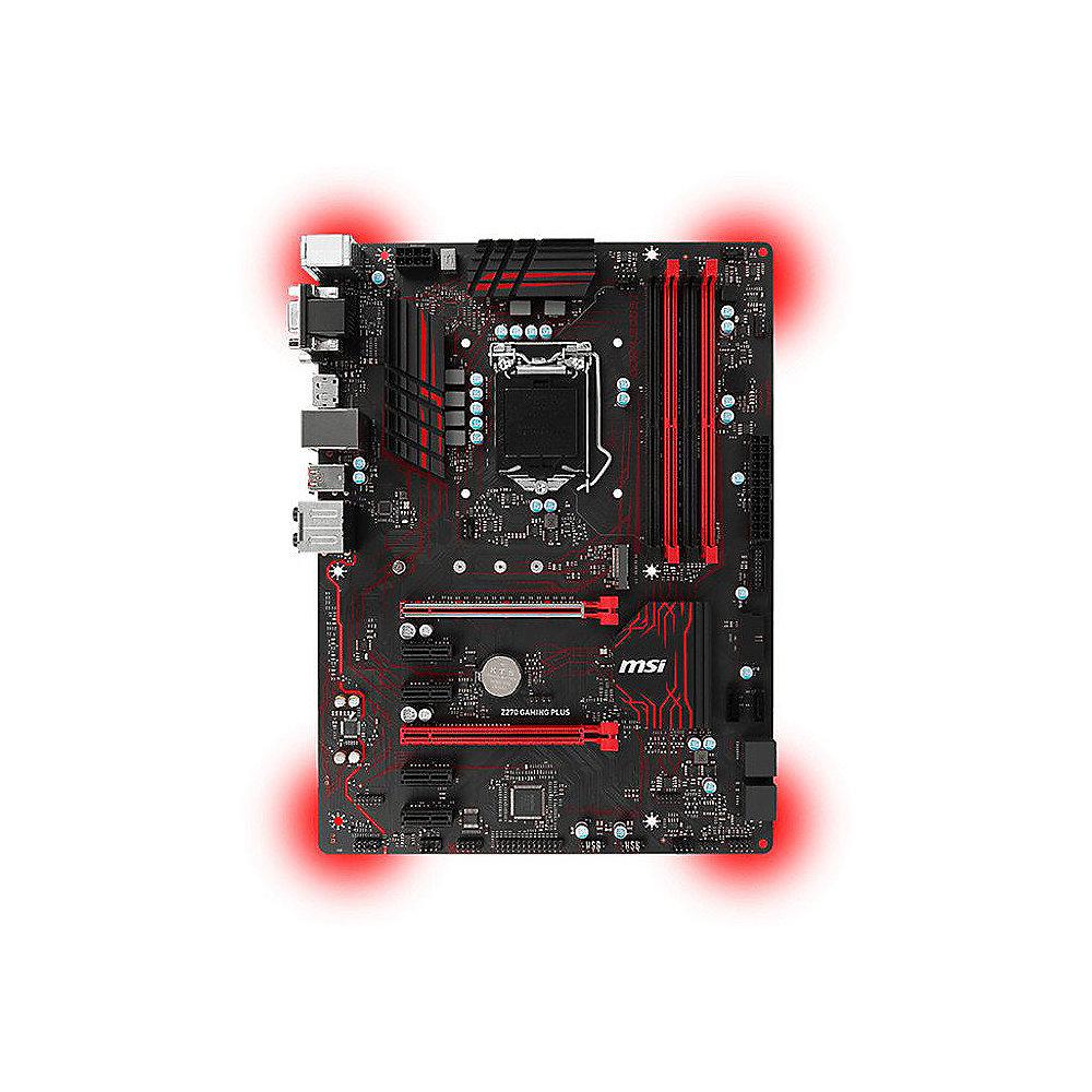 MSI Z270 Gaming Plus ATX Mainboard Sockel 1151 (Kabylake)