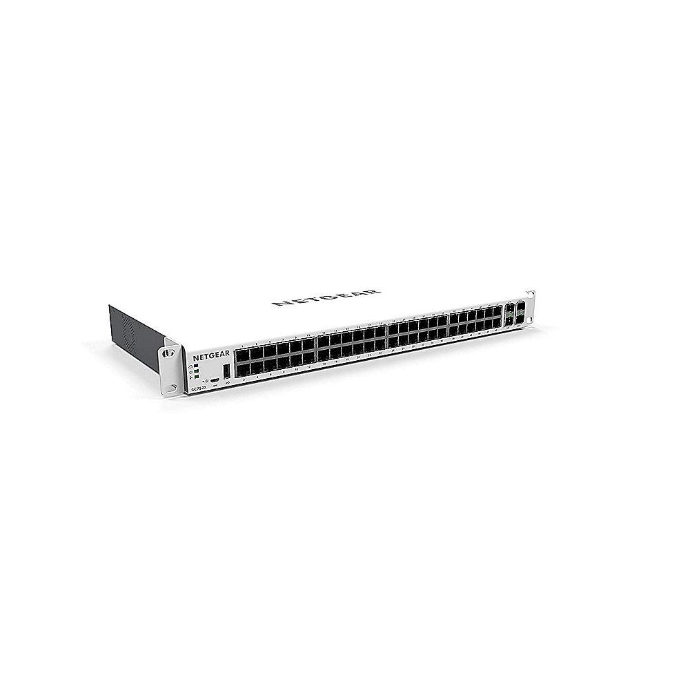 Netgear GC752X 52-Port Gigabit Ethernet Insight Managed Smart Cloud Switch, Netgear, GC752X, 52-Port, Gigabit, Ethernet, Insight, Managed, Smart, Cloud, Switch