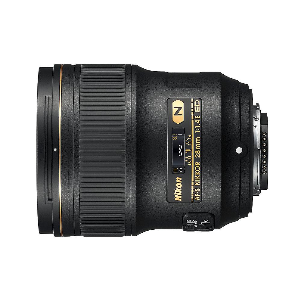 Nikon AF-S Nikkor 28mm f/1.4E ED Festbrennweite Objektiv