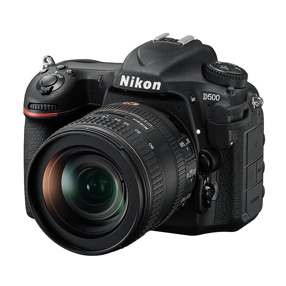 Nikon D500 Kit AF-S DX 16-80mm f/2.8-4 ED VR Spiegelreflexkamera, *Nikon, D500, Kit, AF-S, DX, 16-80mm, f/2.8-4, ED, VR, Spiegelreflexkamera