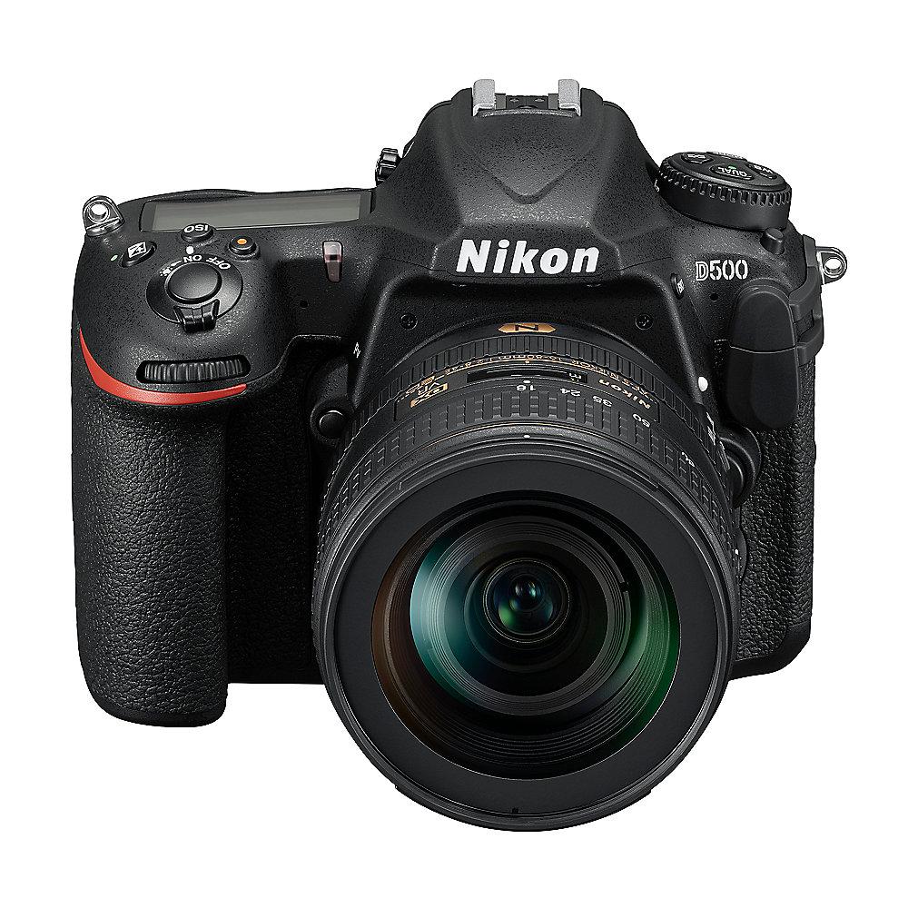Nikon D500 Kit AF-S DX 16-80mm f/2.8-4 ED VR Spiegelreflexkamera, *Nikon, D500, Kit, AF-S, DX, 16-80mm, f/2.8-4, ED, VR, Spiegelreflexkamera