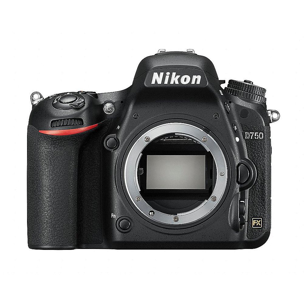 Nikon D750 Gehäuse Spiegelreflexkamera, Nikon, D750, Gehäuse, Spiegelreflexkamera