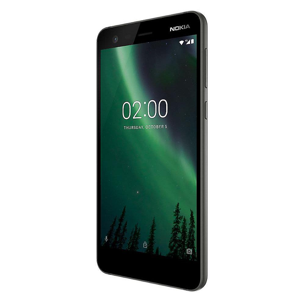 Nokia 2 Dual-SIM schwarz Android™ 7.0 Smartphone
